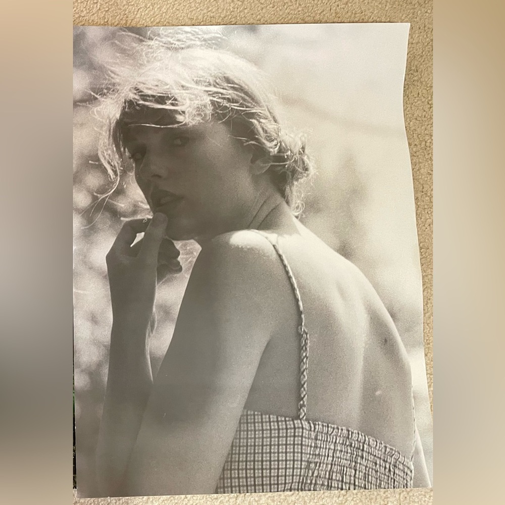 Folklore Poster Betty from Taylorswift.com. 24 x 18 inches